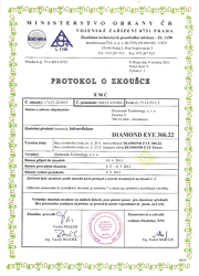 Diamond EYE II. Certificate